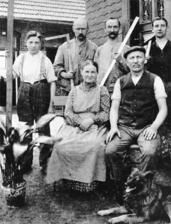 Haas Belegschaft um 1905